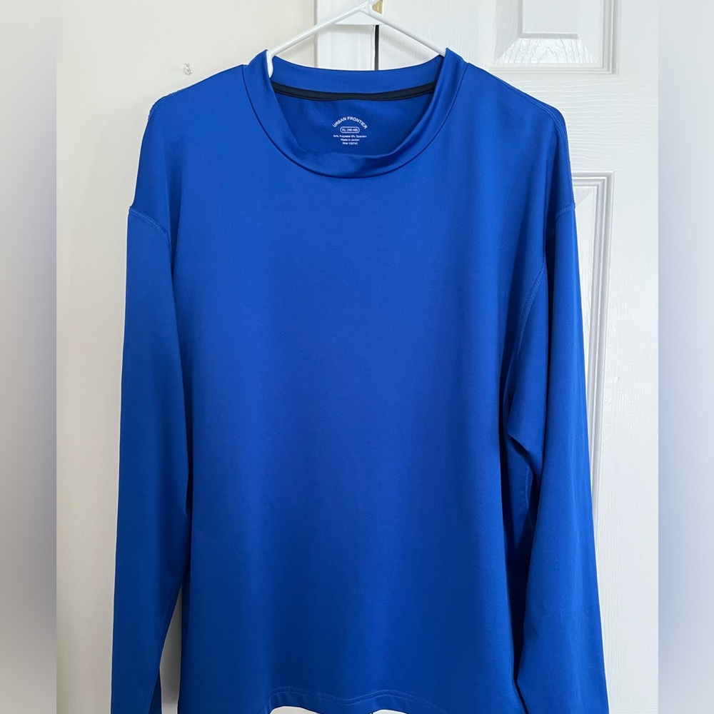 Urban Frontier long sleeve blue tee shirt